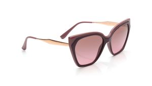 Image 2 of Brown CatEye Sunglasses for Women from Vogue Eyewear Available at Titan Eye+