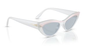Image 2 of Blue Cat Eye Sunglasses for Women from Vogue Eyewear Available at Titan Eye+