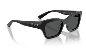 Image 2 of Grey Butterfly Sunglasses for Women from Vogue Eyewear Available at Titan Eye+