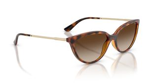 Image 2 of Brown CatEye Sunglasses for Women from Vogue Eyewear Available at Titan Eye+