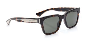 Image 2 of Grey Rectangle Sunglasses for Men and Women from Saint Laurent Available at Titan Eye+