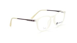 Image 2 of Yellow Oval Eyeglasses for Men and Women from Ace by Titan Available at Titan Eye+