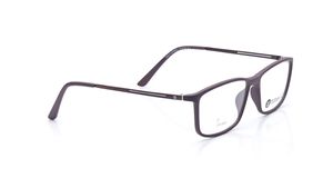 Image 2 of Maroon Rectangle Rimmed Eyeglasses for Men and Women from Titan Available at Titan Eye+