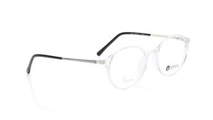 Image 2 of Transparent Round Eyeglasses for Men and Women from Ace by Titan Available at Titan Eye+