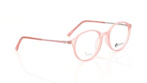 Image 2 of Orange Round Eyeglasses for Men and Women from Ace by Titan Available at Titan Eye+