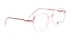 Image 2 of Red Geometric Eyeglasses for Women from Ace by Titan Available at Titan Eye+