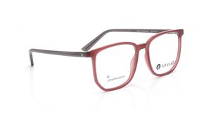 Image 2 of Burgundy Wayfarer Rimmed Eyeglasses for Men and Women from Titan Available at Titan Eye+