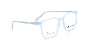 Image 2 of Blue Wayfarer Rimmed Eyeglasses for Men and Women from Titan Available at Titan Eye+