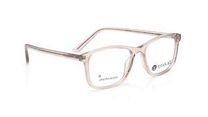 Image 2 of Brown Rectangle Rimmed Eyeglasses for Men and Women from Titan Available at Titan Eye+
