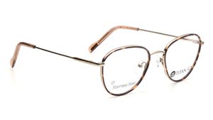 Image 2 of Brown Oval Eyeglasses for Women from Titan Available at Titan Eye+