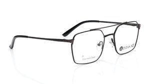 Image 2 of Black Navigator Eyeglasses for Men from Titan Available at Titan Eye+