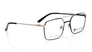 Image 2 of Gold Navigator Eyeglasses for Men from Titan Available at Titan Eye+