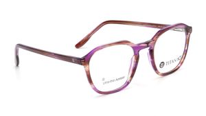Image 2 of Brown Geometric Eyeglasses for Men and Women from Titan Available at Titan Eye+