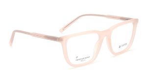 Image 2 of Peach Square Eyeglasses for Men and Women from Titan Available at Titan Eye+