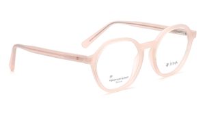 Image 2 of Beige Geometric Eyeglasses for Men and Women from Titan Available at Titan Eye+