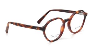 Image 2 of Brown Geometric Eyeglasses for Men and Women from Titan Available at Titan Eye+