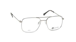 Image 2 of Grey Navigator Rimmed Eyeglasses from Titan Available at Titan Eye+