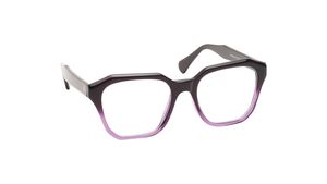 Image 2 of Purple Hexagon Eyeglasses for Men and Women from Ace by Titan Available at Titan Eye+