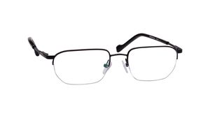 Image 2 of Black Rectangle Eyeglasses for Men from Ace by Titan Available at Titan Eye+