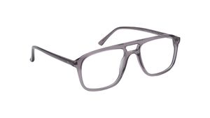Image 2 of Black Aviator Rimmed Eyeglasses for Men from Titan Available at Titan Eye+