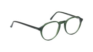 Image 2 of Green Round Eyeglasses for Men from Ace by Titan Available at Titan Eye+