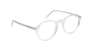 Image 2 of Transparent Round Rimmed Eyeglasses for Men from Titan Available at Titan Eye+
