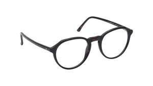 Image 2 of Black Round Eyeglasses for Men from Ace by Titan Available at Titan Eye+