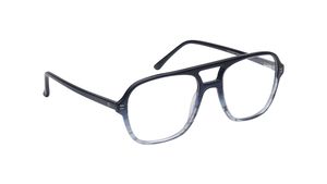 Image 2 of Grey Navigator Eyeglasses for Men from Ace by Titan Available at Titan Eye+