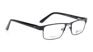 Image 2 of Black Rectangle Eyeglasses for Men from Ace by Titan Available at Titan Eye+