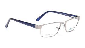 Image 2 of Gun Metal Rectangle Eyeglasses for Men from Ace by Titan Available at Titan Eye+