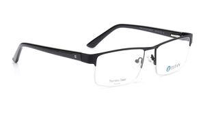 Image 2 of Black Rectangle Eyeglasses for Men and Women from Ace by Titan Available at Titan Eye+
