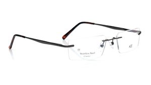 Image 2 of Copper Rectangle Eyeglasses for Men And Women from Ace by Titan Available at Titan Eye+