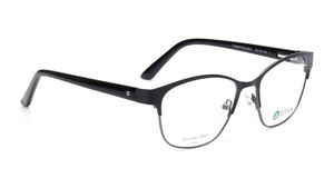 Image 2 of Black CatEye Eyeglasses for Women from Ace by Titan Available at Titan Eye+