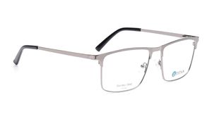 Image 2 of Gun Metal Rectangle Eyeglasses for Men and Women from Ace by Titan Available at Titan Eye+