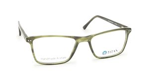 Image 2 of Rectangle Rimmed Men Eyeglasses (TC1013MFP5MGRV|53) from Titan Available at Titan Eye+