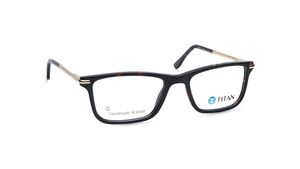 Image 2 of Square Rimmed Women Eyeglasses (TC1026WFC2SV|50) from Titan Available at Titan Eye+