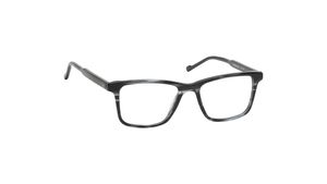 Image 2 of Black Square Eyeglasses for Men from Titan Available at Titan Eye+
