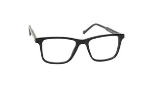 Image 2 of Black Square Eyeglasses for Men from Titan Available at Titan Eye+