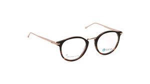 Image 2 of Brown Round Women Eyeglasses (TC1062WFP2MBRV|50) from Titan Available at Titan Eye+