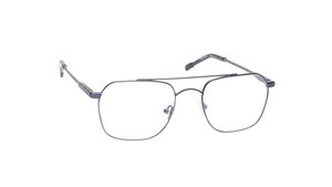 Image 2 of Grey Navigator Eyeglasses for Men from Titan Available at Titan Eye+