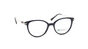 Image 2 of CatEye Rimmed Women Eyeglasses (TC1100WFC3MBLV|52) from Titan Available at Titan Eye+
