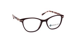 Image 2 of Pink CatEye Eyeglasses for Women from Titan Available at Titan Eye+