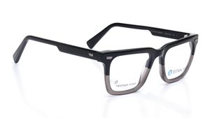 Image 2 of Black Rectangle Eyeglasses for Men from Titan Available at Titan Eye+