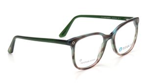 Image 2 of Green Square Eyeglasses for Women from Titan Available at Titan Eye+