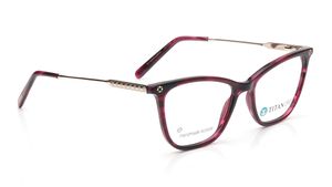 Image 2 of Pink Rectangle Eyeglasses for Women from Titan Available at Titan Eye+
