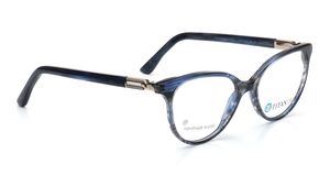 Image 2 of Blue CatEye Eyeglasses for Women from Titan Available at Titan Eye+