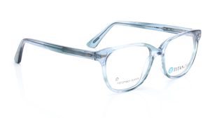 Image 2 of Grey Rectangle Eyeglasses for Women from Titan Available at Titan Eye+