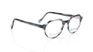 Image 2 of Grey Round Eyeglasses for Men from Titan Available at Titan Eye+
