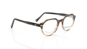 Image 2 of Yellow Round Eyeglasses for Men from Titan Available at Titan Eye+