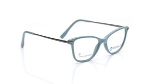 Image 2 of Green CatEye Eyeglasses for Women from Titan Available at Titan Eye+